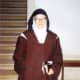 Sr. Lucia Santos O.C.D. (1907-2005), one of the seers at Fatima. She spent her life as a Carmelite nun.  