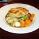 This Steak and Ale Pie was just one of the many deliciously tempting items on the dinner menu at the Wide Mouthed Frog
