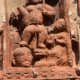 Vaman avatar; terracotta. At Shiva temple in Itanda, Birbhum.