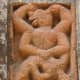 Nrisingha Avatar; terracotta. At Shiva temple in Dubrajpur, Birbhum.