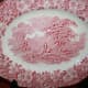 Enoch Wedgwood Tunstall , pink serving plate