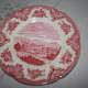 Johnson Bros, Old Britain Castles, red cake plate