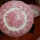 Enoch Wedgwood Tunstall, pink, dinner plate