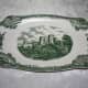 Johnson Bros, Old Britain Castles, green serving plate