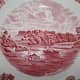 Johnson Bros, Old Britain Castles, red dinner plate
