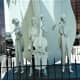 Another closeup view of the base of the back of Virtuoso Sculpture