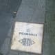 Plaque marking that one is close to Mozart's house