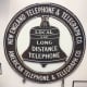 Individuals interested in business and marketing would appreciate the efforts taken by the telephone industry. The various logos were used everywhere and on everything, from signs to dinnerware.