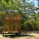 A 2 storey wooden structure