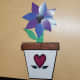 The flower pot.