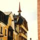 Notice the old city gate in St. Blasien?