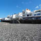 Restaurants line the promenade at Puerto de las Nieves.