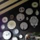 The wall of clocks in Jardin Canario Restaurante.