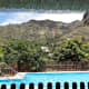 The scenic setting of the tasting terrace at Finca la Laja.