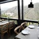 Window seats at Jardin Canario Restaurante.