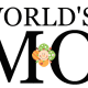 World's Best Mom -- black with smiling faces