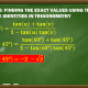 Example 10: Finding the Exact Values Using the Sum or Difference Identities in Trigonometry