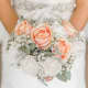 Wedding Bouquet with Three Flowers