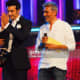 mithunda receiving award