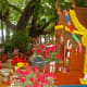 Flower and incense offerings