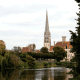 Viewed from across the River Gartempe