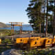 Picture from the Grand Lake Lodge brochure shows the wedding knoll. Can you think of a more pretty place to be married?