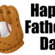 baseball mitt and baseball