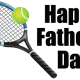 tennis racket and tennis ball