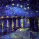 &quot;Starry Night Over the Rhone&quot; - September 1888