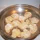 How to Make Delicious Coconut Shrimp: food photo - frying delicious coconut shrimp