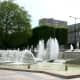 Fountains in the Town Hall gardens