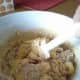 Mix in 3/4 box of crushed vanilla wafers. Top the Cool Whip layer with sand pudding mixture.
