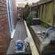 The new decking laid out, ready to be measured and cut to length.