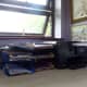 The old plastic filing trays by our printer.