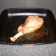 Turkey drumstick must be rested when it comes out of the oven