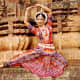 The graceful Odissi dancer
