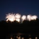 The display starts around 10.00p.m and lasts for a good while