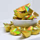 A relatively newer item, “pre-made” paper gold ingots are nowadays very popular. A bag of fifty costs but a few dollars.