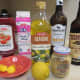 Ingredients for the seafood sauce