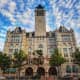 The Old Post Office tower in the Trump Hotel offers a beautiful view of the city.