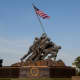 The Marine Corps War Memorial in Arlington