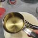 Add oil to the mixture and stir to combine.