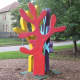 "Three Colorful Friendly Trees" by David Adickes