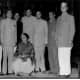 Indira Gandhi the then Prime Minister of India with the Congress leaders of Himachal Pradesh