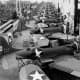 SBD-5 production at El Segundo, 1943, it was only a matter of time before the American navy held the advantage of numbers and quality over Japan's armed forces in the Second World War.