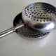Tea strainers are perfect for loose tea leaves and are ready available in almost any kitchen department.