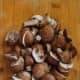 Roughly chop up your onion and mushrooms. The pieces can be any size, really, but Franco liked big chunks.