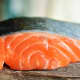 Fresh salmon filet