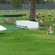 My brother arrived in time to witness Sarah's urial . The trailer had carried the liner for the casket and had it on the machinery that would lower it. The hole had already been opened. Jason is still on the lower layer, and Sarah will rest above him