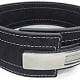 Lever operated powerlifting belt